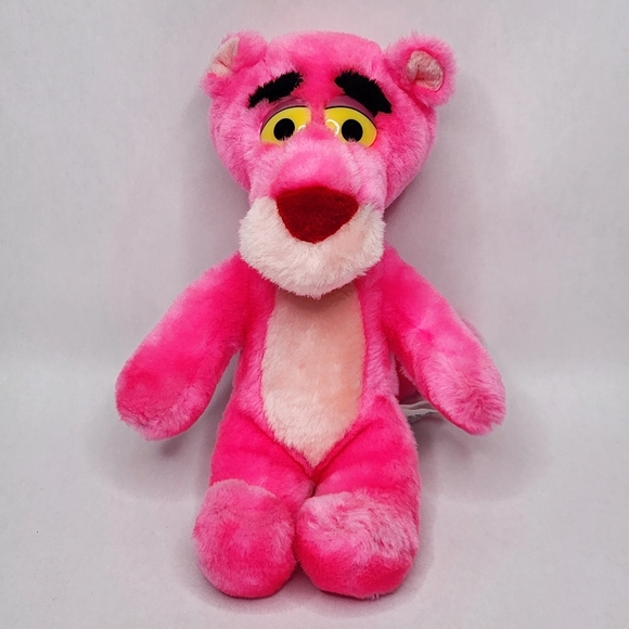 1991 Pink Panther 8" Sitting Plush Doll Stuffed Animal 24k Special Effects - Picture 1 of 4